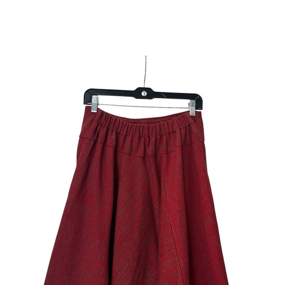 Emmanuel Red Harem Crotch Drop Pants Size Medium(No Size Tag) - Picture 6 of 9